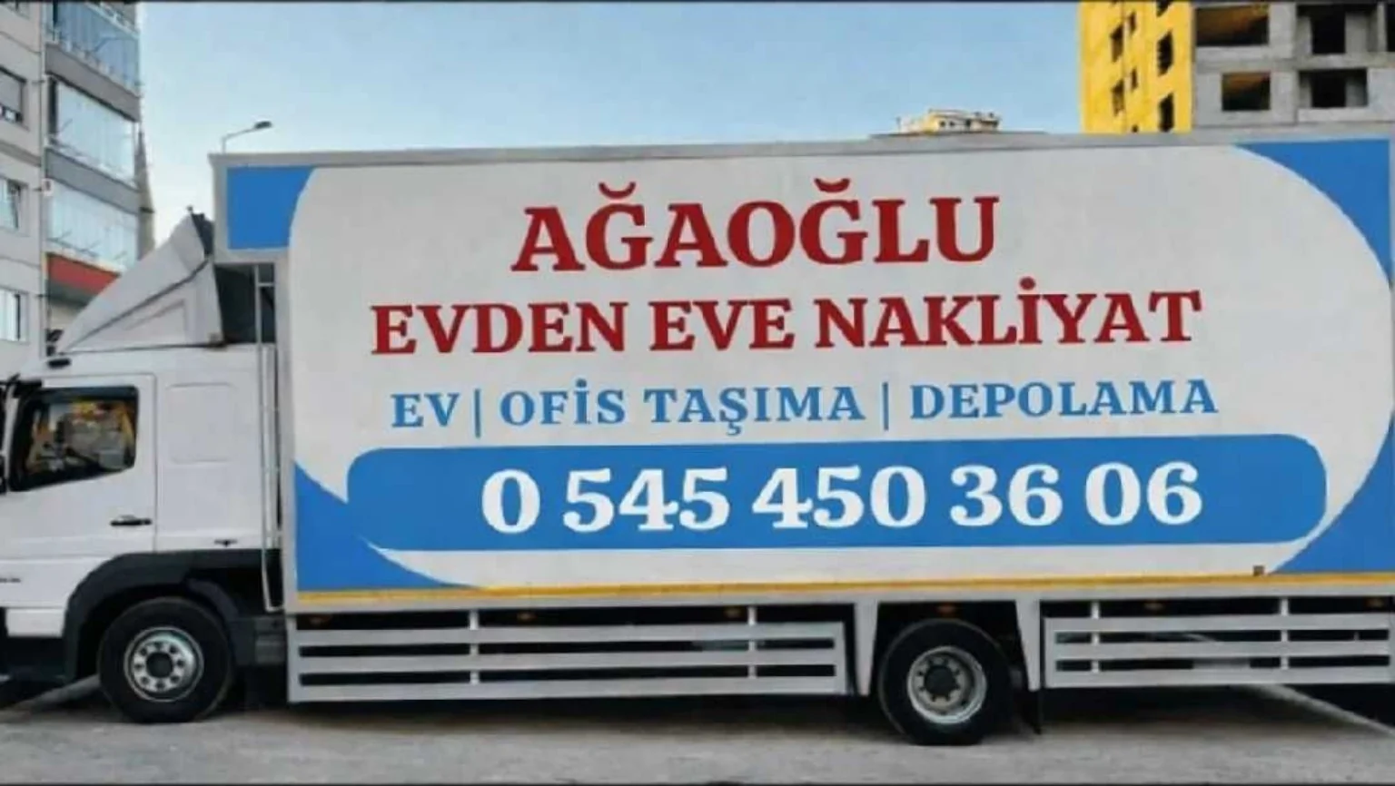 Ağaoğlu evden eve nakliyat kamyonu Çukurambar