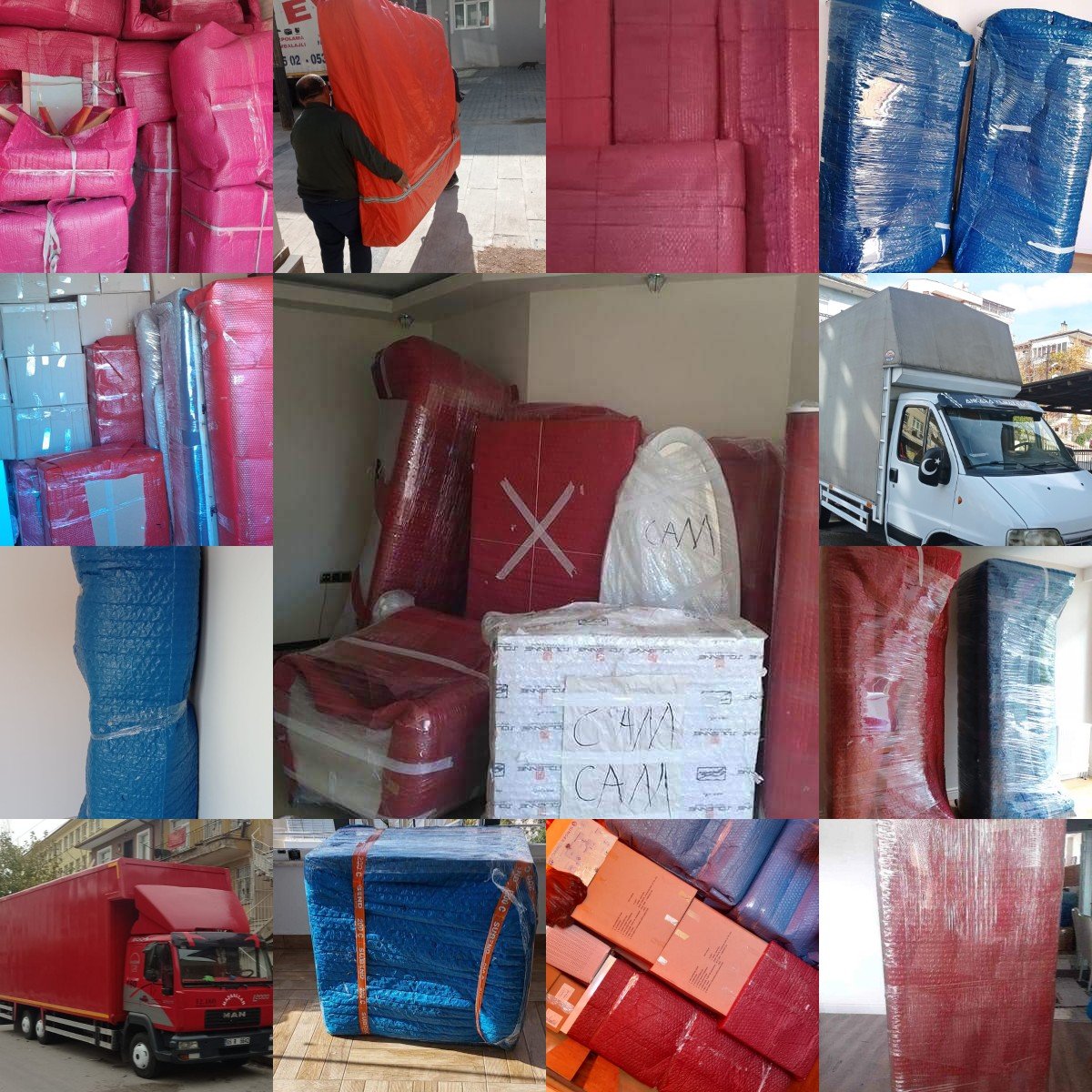 Paketlenmiş eşyalar - Çukurambar Nakliye